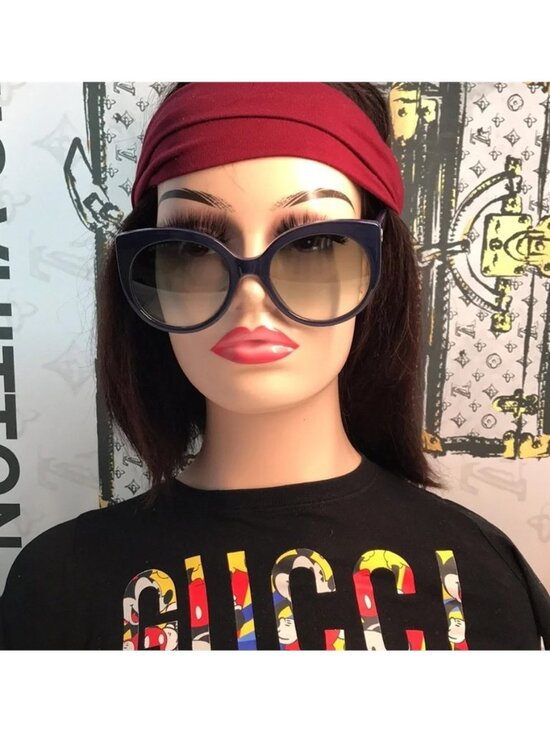 New Authentic Gucci Black Sunglasses GG0325s 008 main image 7